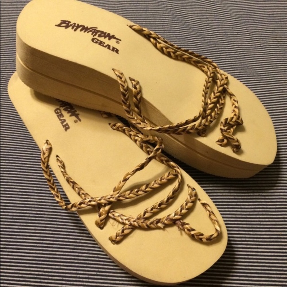 Baywatch authentic size 7-7.5 sandals.